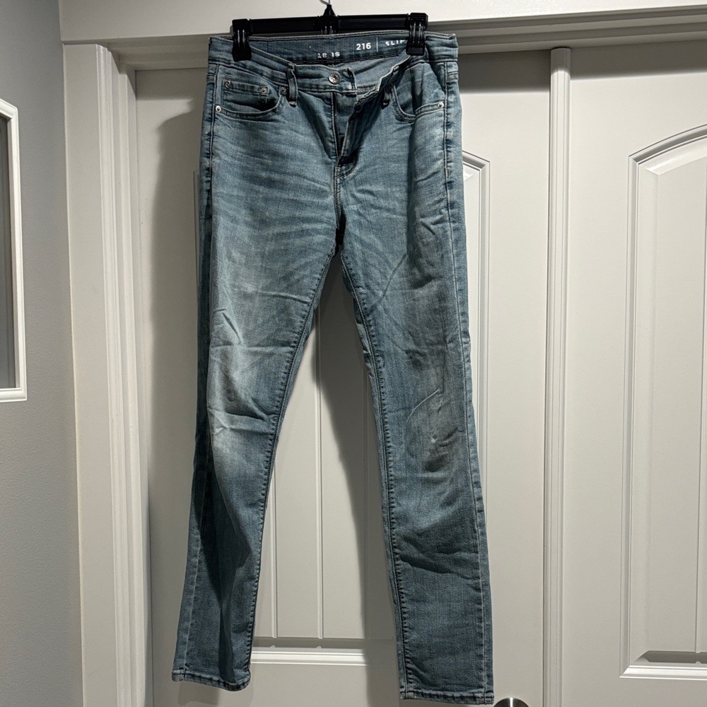 Levi's Light Blue Slim Jeans for Men